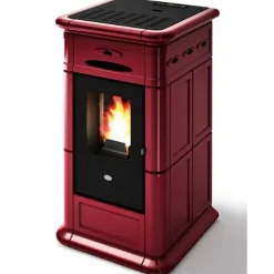 Eva Calòr Pellettitakka Alina 8kW, punainen Best