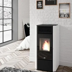 Eva Calòr Pellettitakka Milly 12.5kW, valkoinen Best