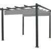 Pergola , 3x4m, harmaa/musta - Eden Wood Hot