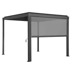 Pergolan rullakaihdin Mirador-80/88(3m), 27,9x22,45cm, harmaa - Home4you Discount