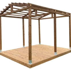 Pergola PatioN°rd Harju, kestopuu, eri kokoja - PatioNord Clearance