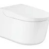 Pesevä WC-istuin Sensia, valkoinen - Grohe Discount