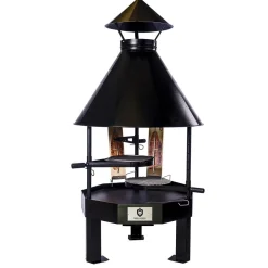 Carelia Grill Pihagrilli ® 9K-100 matala musta New