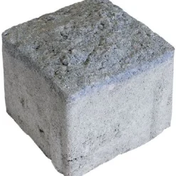 Rudus Pihakivi Artik-noppa, 92x92x80mm, profiloitu, hienopesty, tummanharmaa Hot