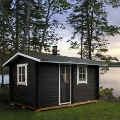 Jalotakka Pihasauna Kuutsalo, 8.7m², puuvalmis Hot