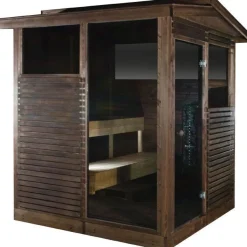 Tammiston puu Pihasauna Kota, 4m², Narvi NC 16 -kiuaspaketilla Discount