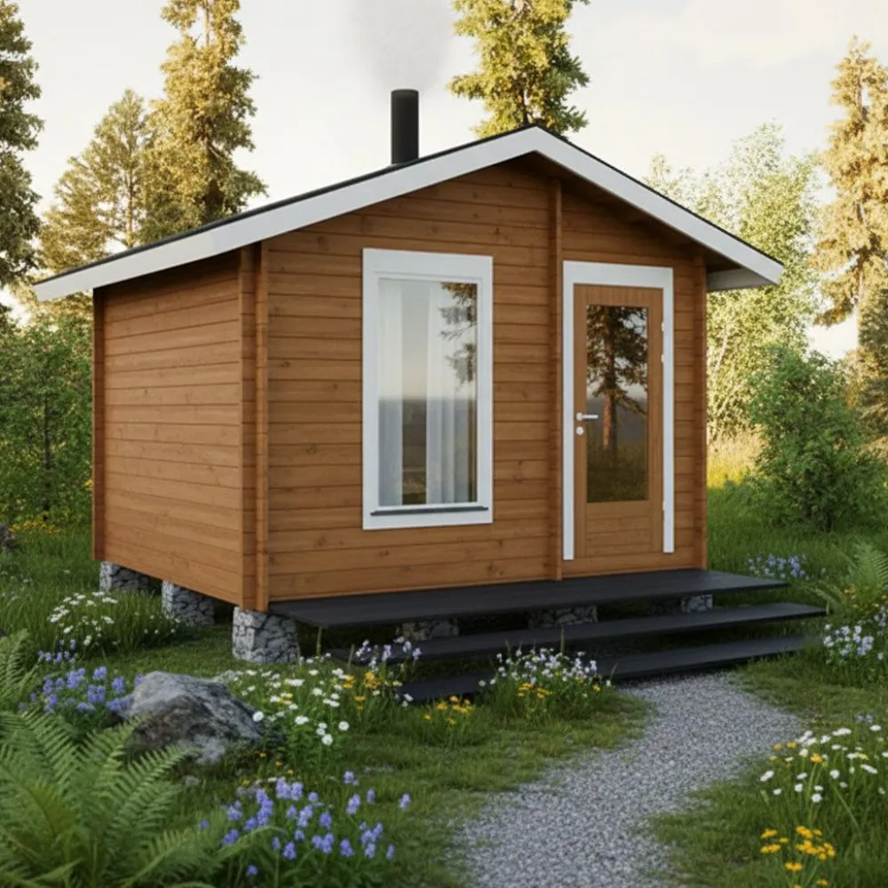 Pihasauna Pallas, 11m², harjakattoinen - LP Garden Clearance