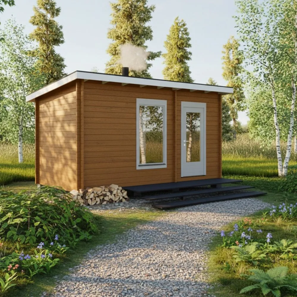 LP Garden Pihasauna Ylläs, 11.2m², pulpettikattoinen New