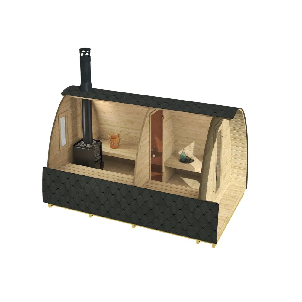Pihasauna Kris 9.2m² - Tene