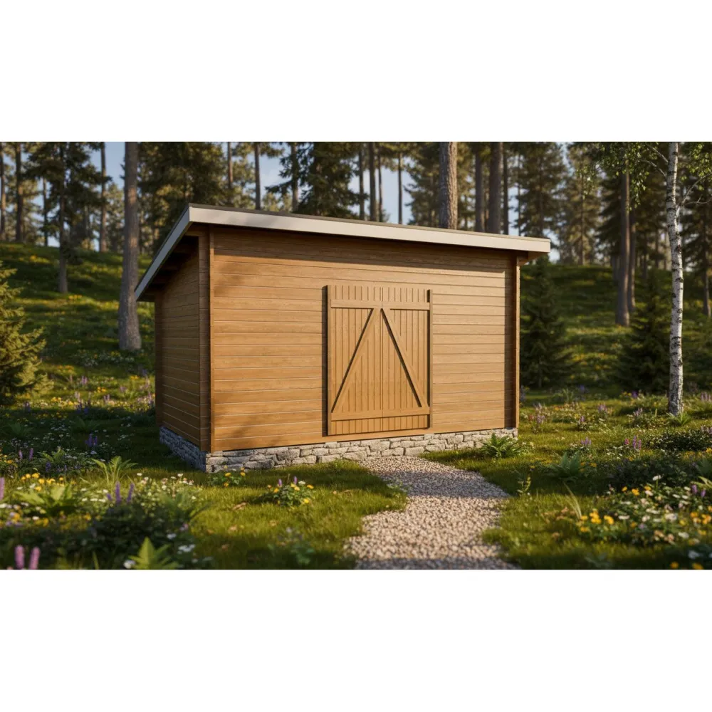 LP Garden Pihavarasto/lato P-M, 10m², pulpettikatto Outlet