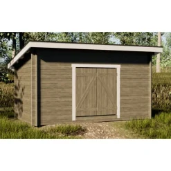 Pihavarasto/lato P8, 8m², pulpettikatto - LP Garden Outlet