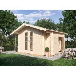 Skan Holz Pihavarasto Multi 45 8,4 + 1,7 + 0,9 m² Outlet