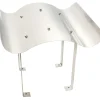 FinePRICE Piipunhattu 50x50x37cm, ruostumaton teräs, hopea Outlet