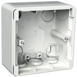 Schneider Electric Pintakojerasia 1-osainen IP44 35 mm valkoinen Exxact Clearance