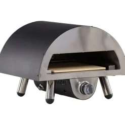 Pizzauuni Sentosa, kaasulämmitteinen, musta - Venture Home Hot