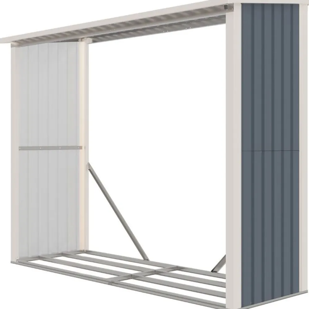 Fornorth Polttopuukatos 242x89x190cm, 2.15m² Outlet