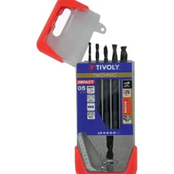 Poranteräsarja , 2–6mm, HSS, 5 kpl - Tivoly Outlet