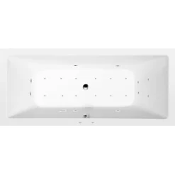 Interia Poreamme Krysta Active Hydro-Air, 1800x700x390mm, 200l, valkoinen Sale