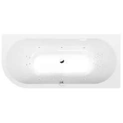Poreamme Viva Highline Hydro, 1850x800x470mm, oikea, 267l, valkoinen - Interia Hot