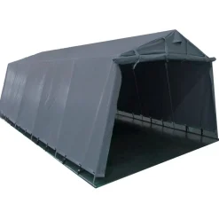 Pressutalli 6x3,2x1,9m 500g/m2 harmaa - Prohall Sale