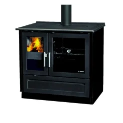Plamen Puuliesi Glas 910, 180m³, 9 kW, musta Hot