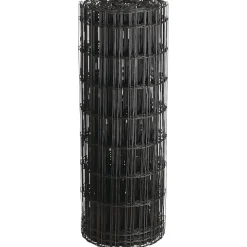 Puutarha-aita 5x10cm 1x25m 0% PVC musta - Hortus
