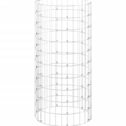 FinePRICE Puutarhakomposti Ø50x100 cm galvanoitu teräs (15942) Best