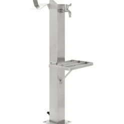 Puutarhan hanapylväs neliskulmainen ruostumaton teräs 95cm - FinePRICE Discount