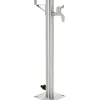 FinePRICE Puutarhan hanapylväs pyöreä ruostumaton teräs 65 cm Discount
