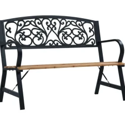 Puutarhapenkki 120 cm puu - FinePRICE