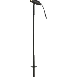 Markslöjd Puutarhaspotti maapiikillä Unite 12 IP44 LED 12V 0.8W musta/kirkas New