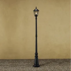 Konstsmide Pylväsvalaisin 7233-750 Firenze musta matta 2200 mm Hot