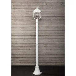 Noor Pylväsvalaisin Kello Ø240x1760 mm valkoinen/kulta Hot