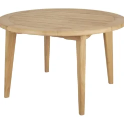 Pyöreä ruokapöytä ulos Lilja, Ø120cm, tiikki - Brafab