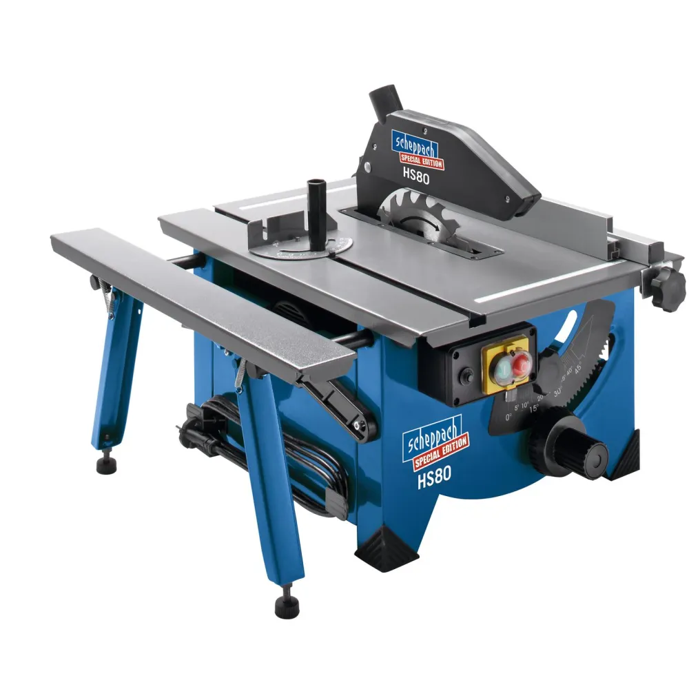 Scheppach Pöytäsaha HS80/230V/1.2kW New