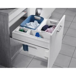 Pyykkikori 60 cm 2x33 l + 1x12 l + 1x2.5 l - Savo Hot