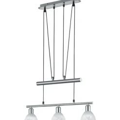 Riippuvalaisin Levisto 605x110x1600 mm 3-osainen harjattu teräs - Trio Discount