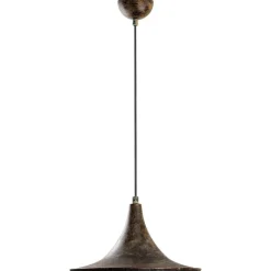 Linento Lighting Riippuvalaisin TOM-3531-RETRO, Ø30cm, tummanruskea Discount