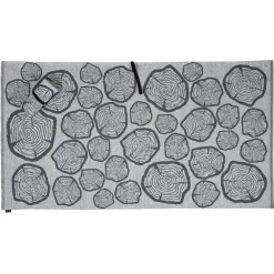 Rullapyyhe Mänty 80x145 valkoinen/musta - Jokipiin Pellava New