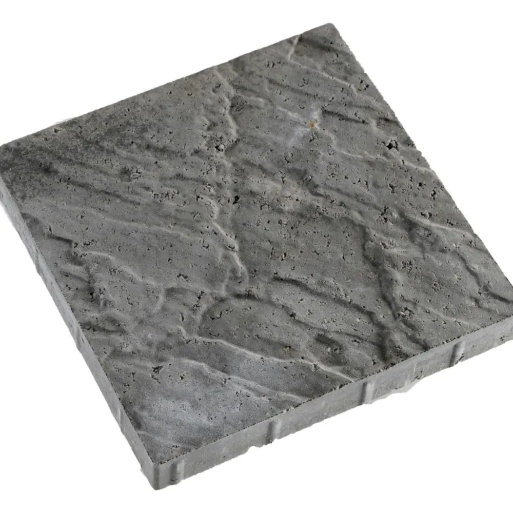 Rudus Rustiikkilaatta 418x418x60mm harmaa Hot