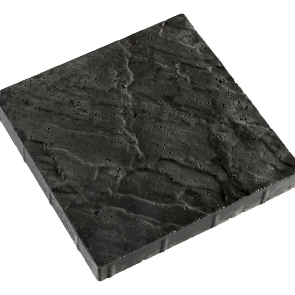 Rudus Rustiikkilaatta 418x418x60mm musta Hot