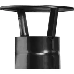 Sadehattu pyöreä Ø 205x175 mm Ø 122 mm hormille rst - Narvi Best