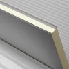 Sandwich-elementti pelti-PIR-pelti 50 mm 1150x3000 mm hopea - Mepera Hot