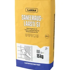 Saneerauslaasti Lakka S1, 15kg - Lakka Rakennustuotteet Discount