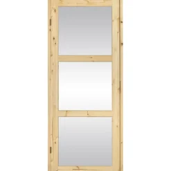 Saunan ovi SLB 7-8x19 kirkas lasi puuvalmis - Kaskipuu Hot