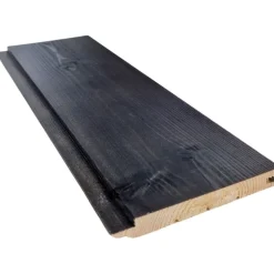 Cent Saunapaneeli STS4 14x120mm, kuusi, hiili, saunasuoja, eri pituuksia Sale