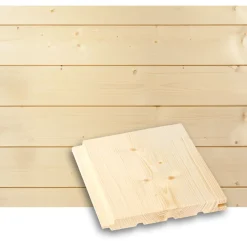 Saunapaneeli Tuuli Sauna STS4, 15x145mm, TK, kuusi, puuvalmis - Lauta