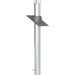 Savupiippu/takan piippu 3m, Ø150mm, rst - Jeremias New