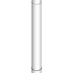 Savuputki/hormi 1,0 m/115 mm RST - Harvia