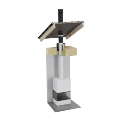Permeter Smooth Teräspiippu Ø200mm - Schiedel Discount